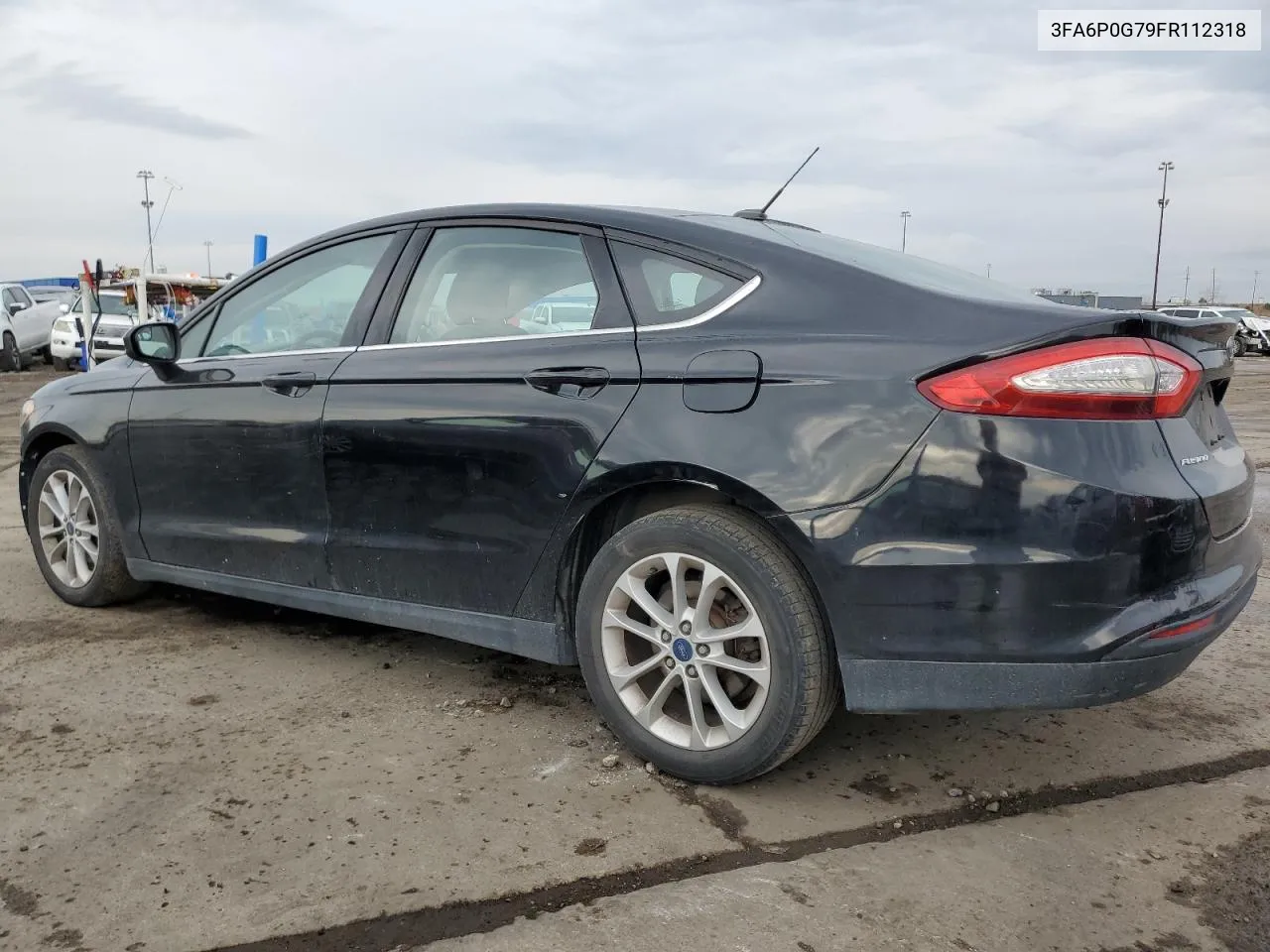 2015 Ford Fusion S VIN: 3FA6P0G79FR112318 Lot: 78910254