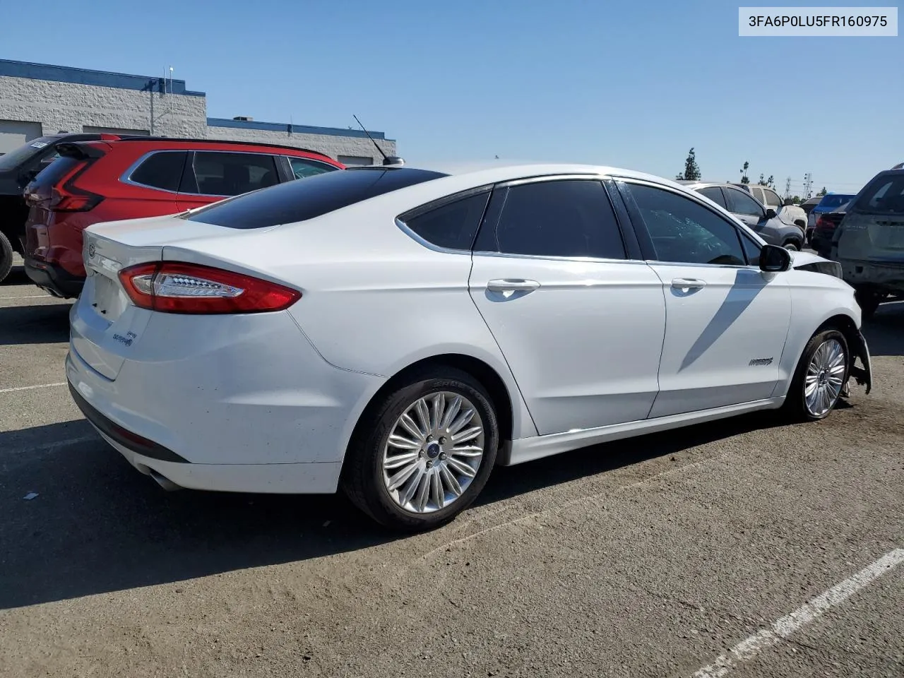 2015 Ford Fusion Se Hybrid VIN: 3FA6P0LU5FR160975 Lot: 79066124