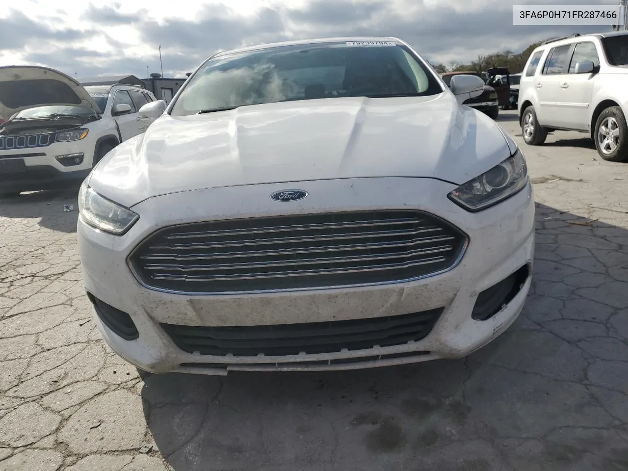 2015 Ford Fusion Se VIN: 3FA6P0H71FR287466 Lot: 79239794