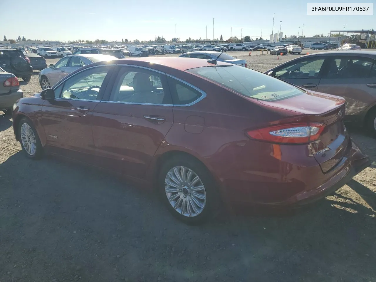 2015 Ford Fusion Se Hybrid VIN: 3FA6P0LU9FR170537 Lot: 79249724