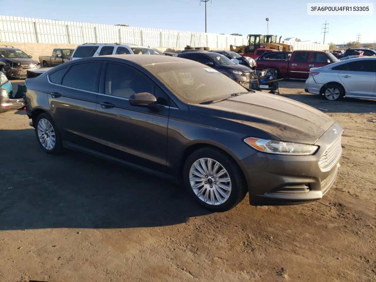 2015 Ford Fusion S Hybrid VIN: 3FA6P0UU4FR153305 Lot: 79409084