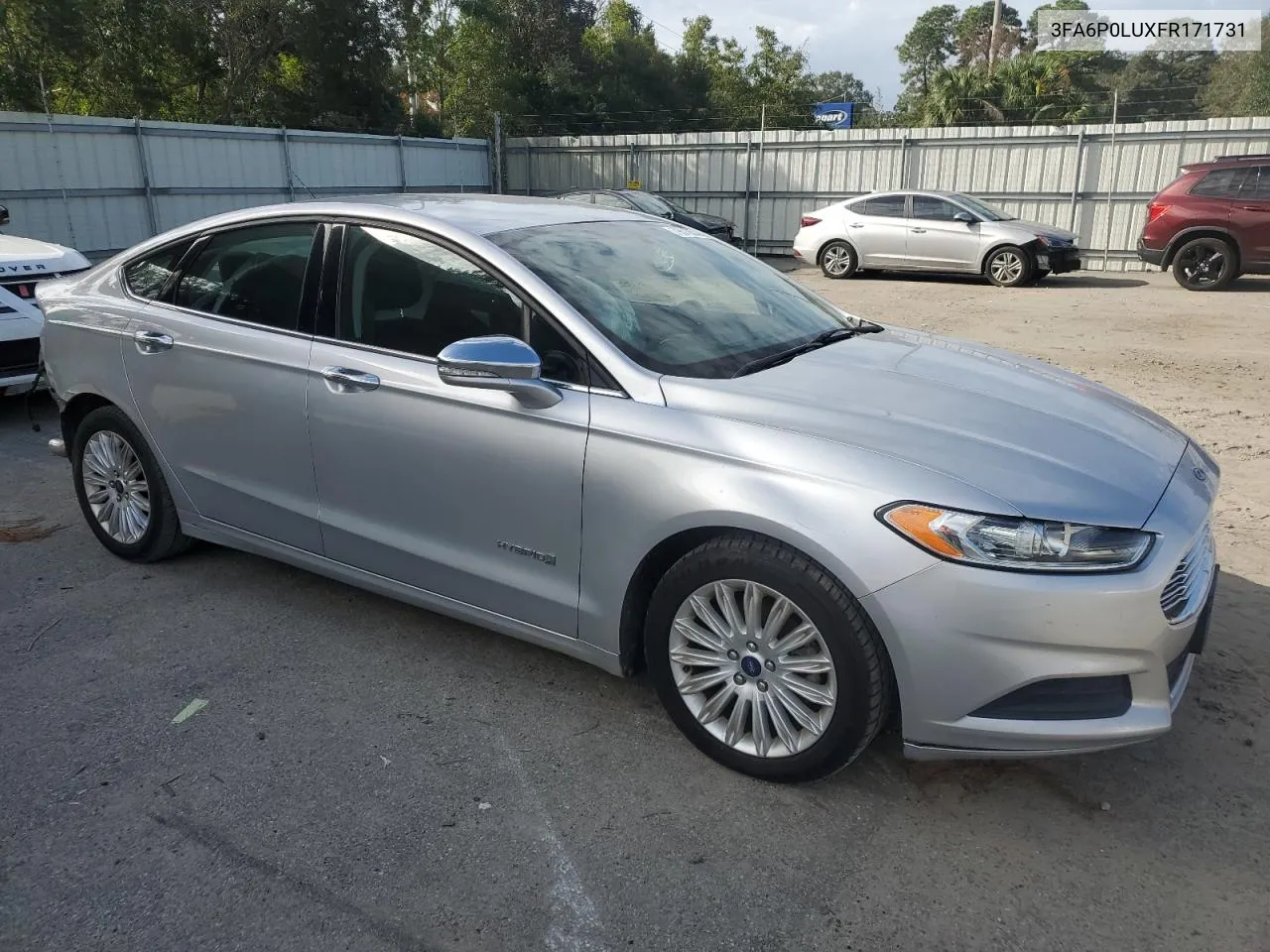 2015 Ford Fusion Se Hybrid VIN: 3FA6P0LUXFR171731 Lot: 79679874