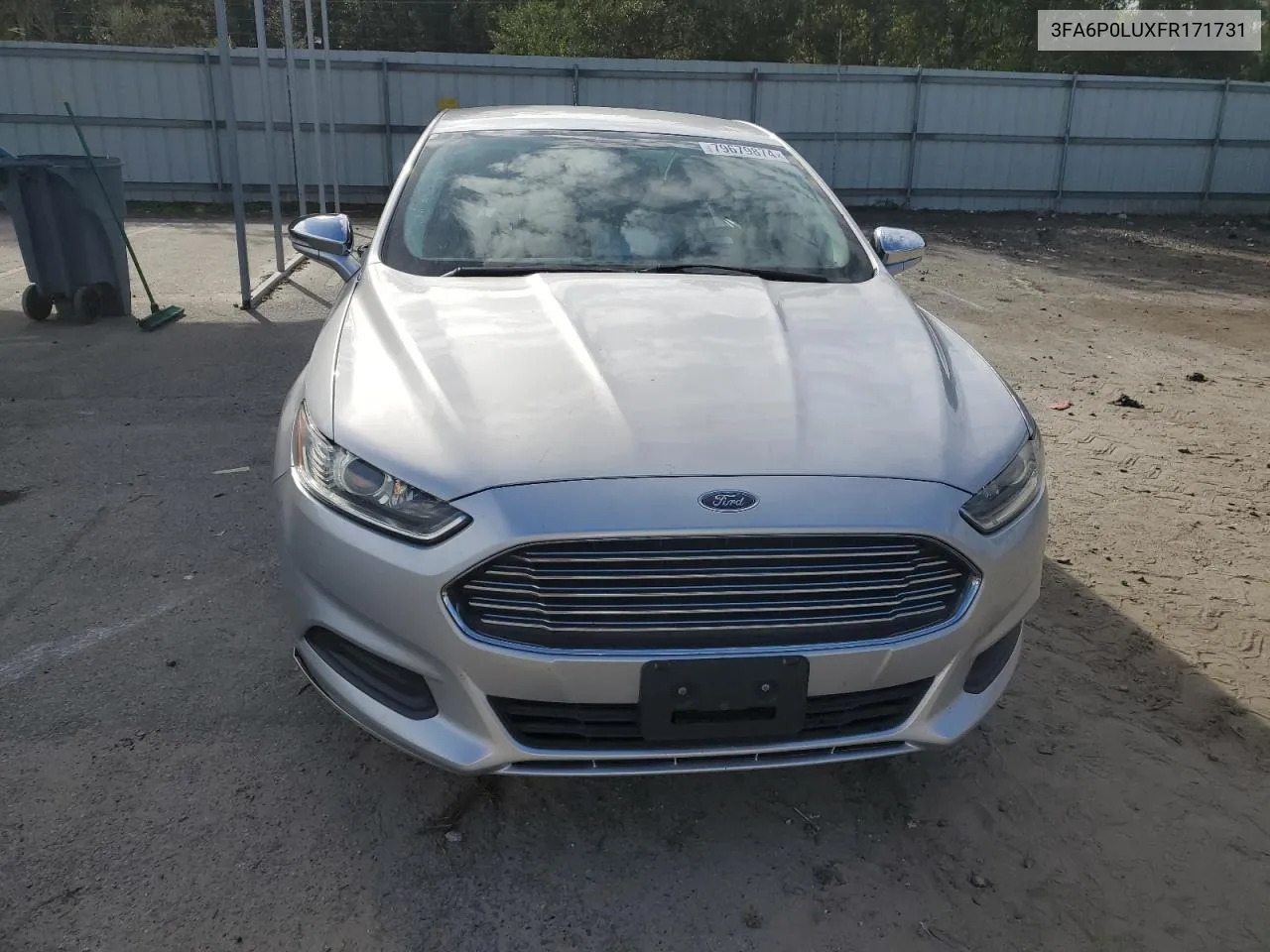 2015 Ford Fusion Se Hybrid VIN: 3FA6P0LUXFR171731 Lot: 79679874