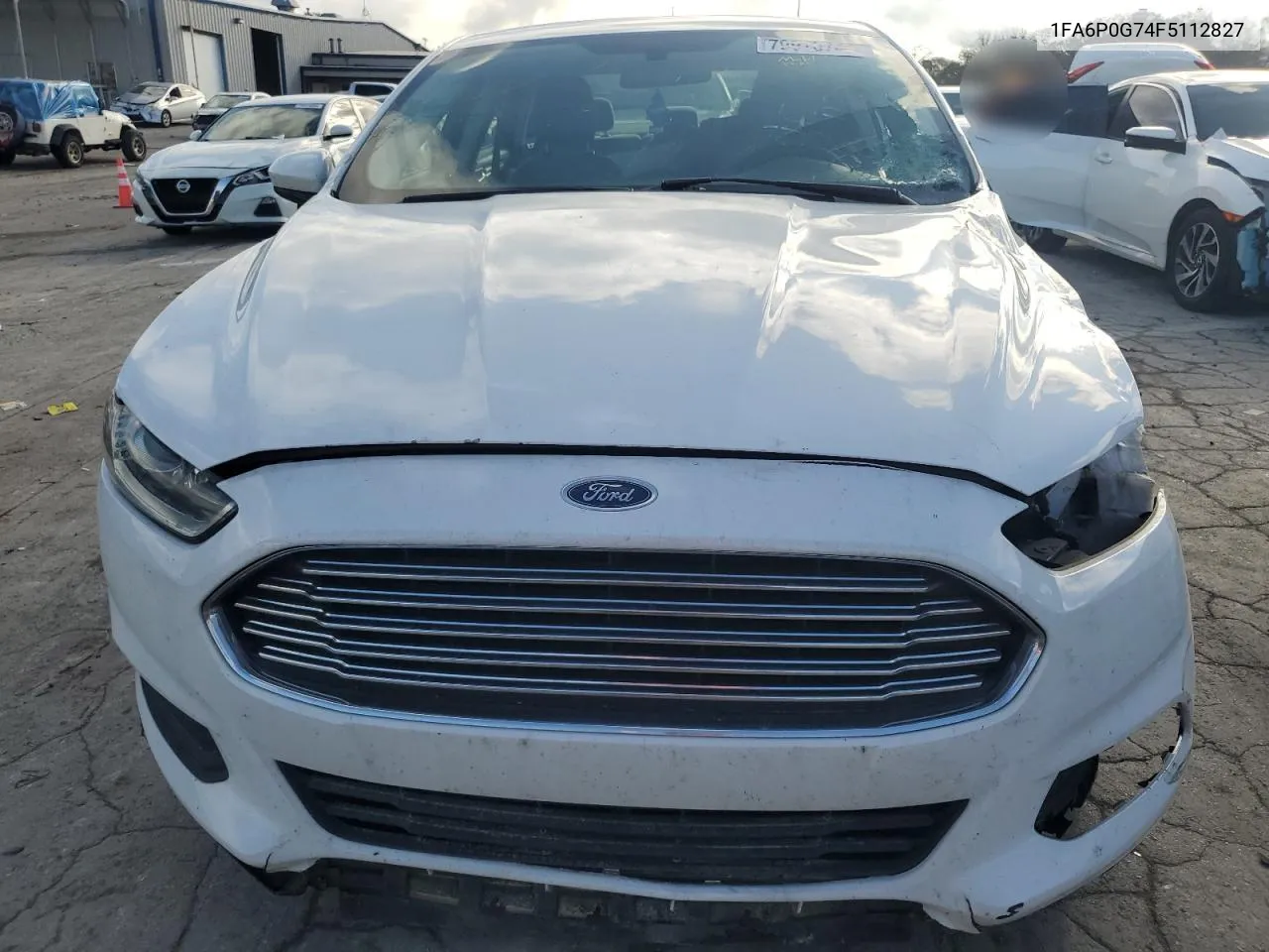 2015 Ford Fusion S VIN: 1FA6P0G74F5112827 Lot: 79976744