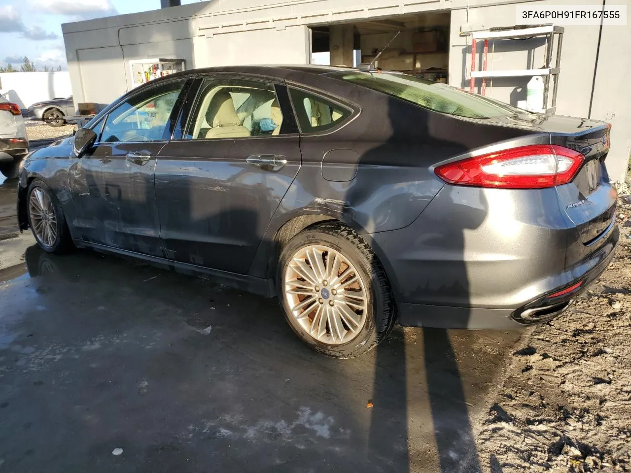 2015 Ford Fusion Se VIN: 3FA6P0H91FR167555 Lot: 80386834