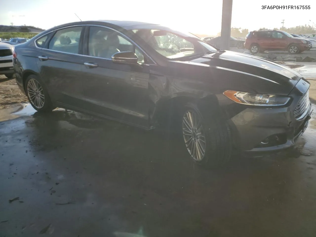 2015 Ford Fusion Se VIN: 3FA6P0H91FR167555 Lot: 80386834