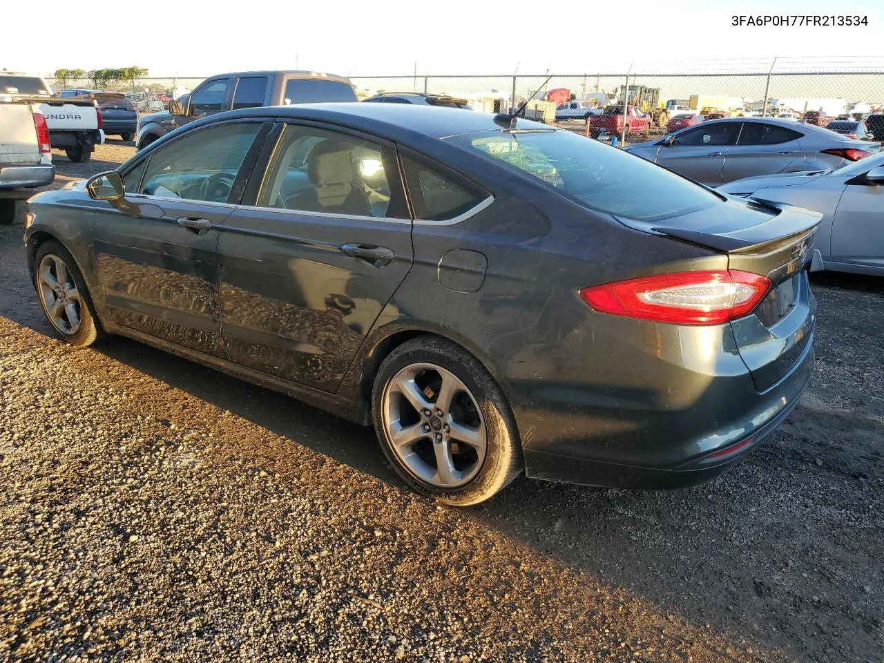 2015 Ford Fusion Se VIN: 3FA6P0H77FR213534 Lot: 80510354