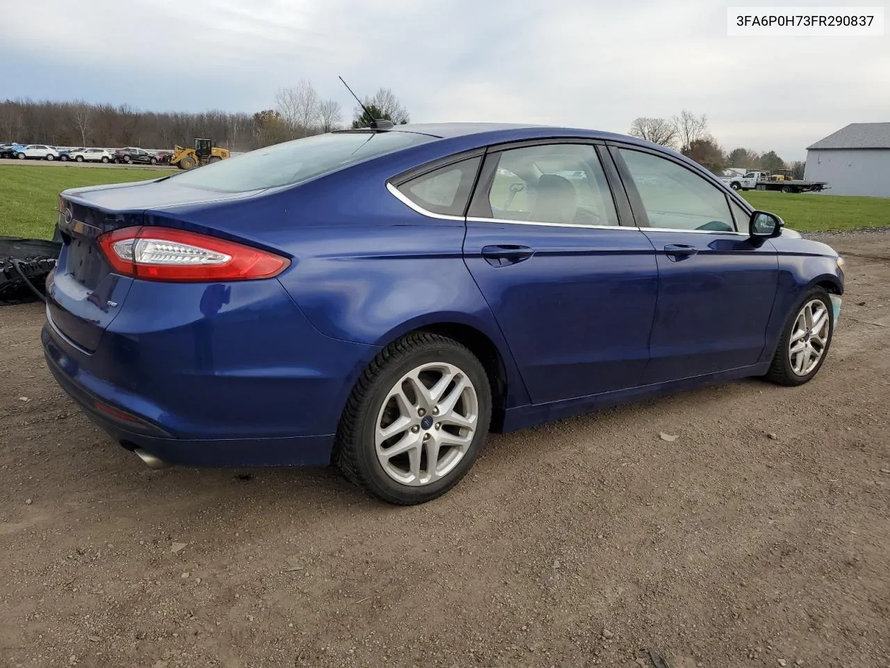 2015 Ford Fusion Se VIN: 3FA6P0H73FR290837 Lot: 80829834