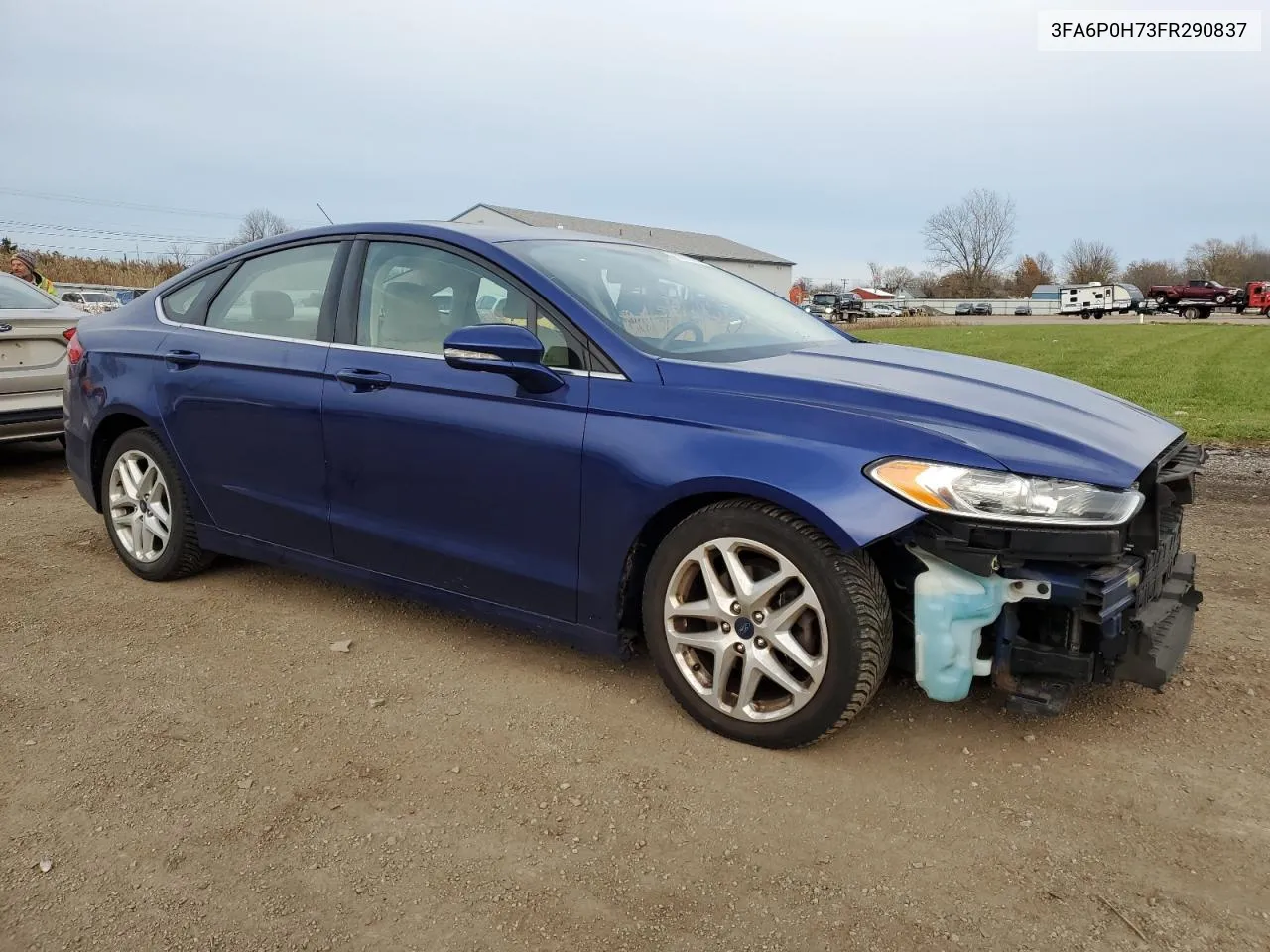 2015 Ford Fusion Se VIN: 3FA6P0H73FR290837 Lot: 80829834