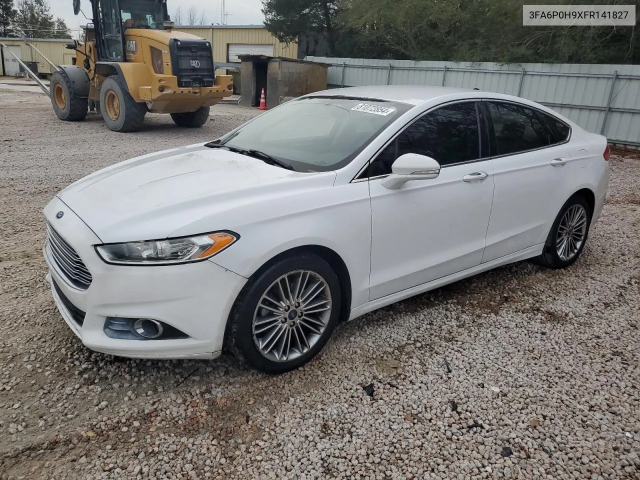 2015 Ford Fusion Se VIN: 3FA6P0H9XFR141827 Lot: 81072854