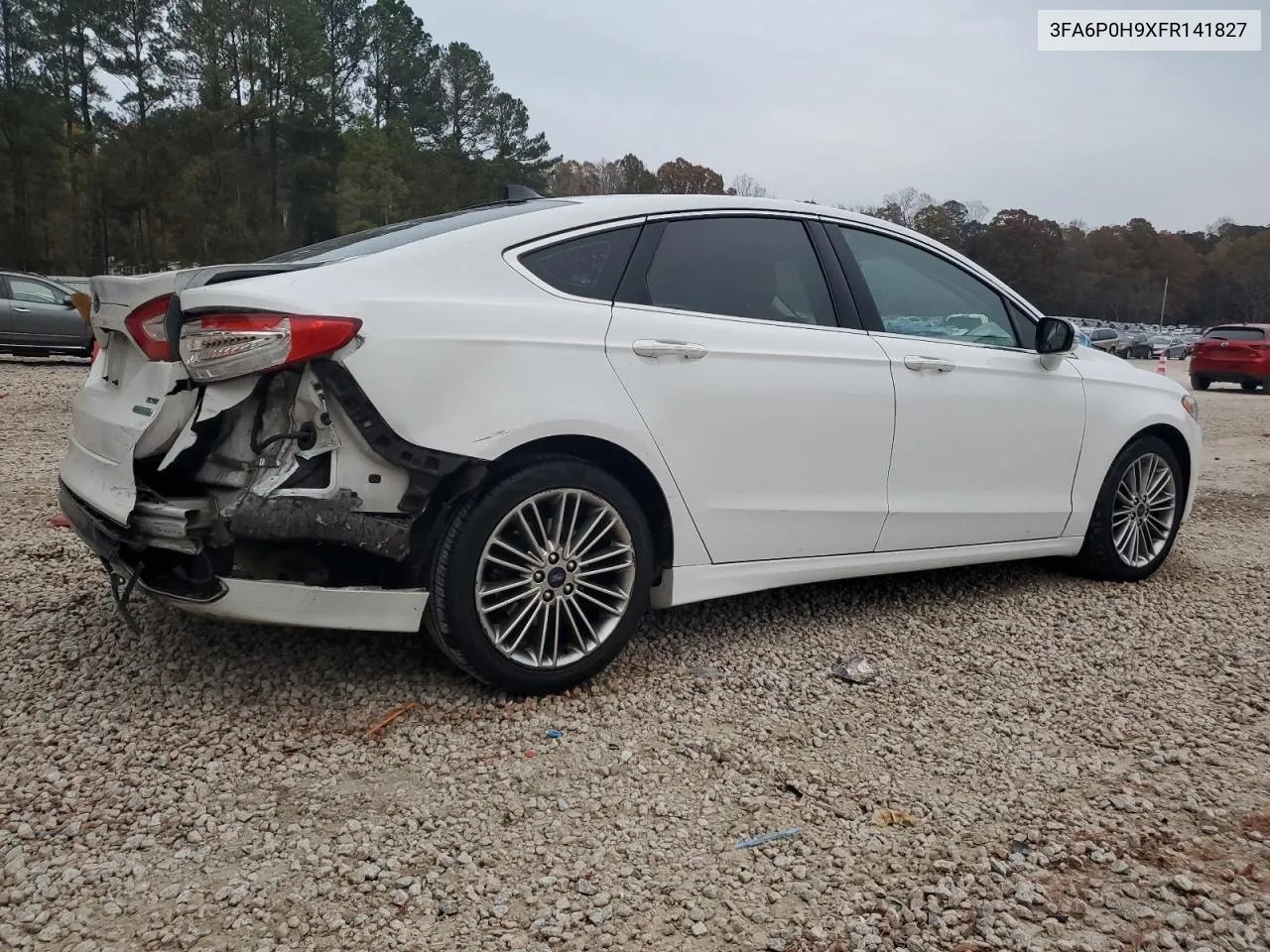 2015 Ford Fusion Se VIN: 3FA6P0H9XFR141827 Lot: 81072854