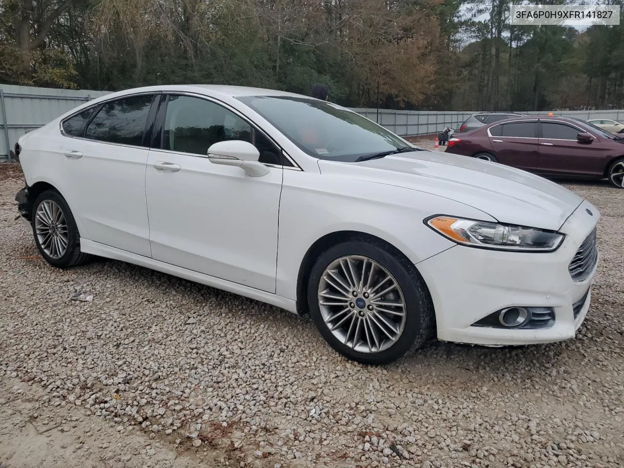 2015 Ford Fusion Se VIN: 3FA6P0H9XFR141827 Lot: 81072854