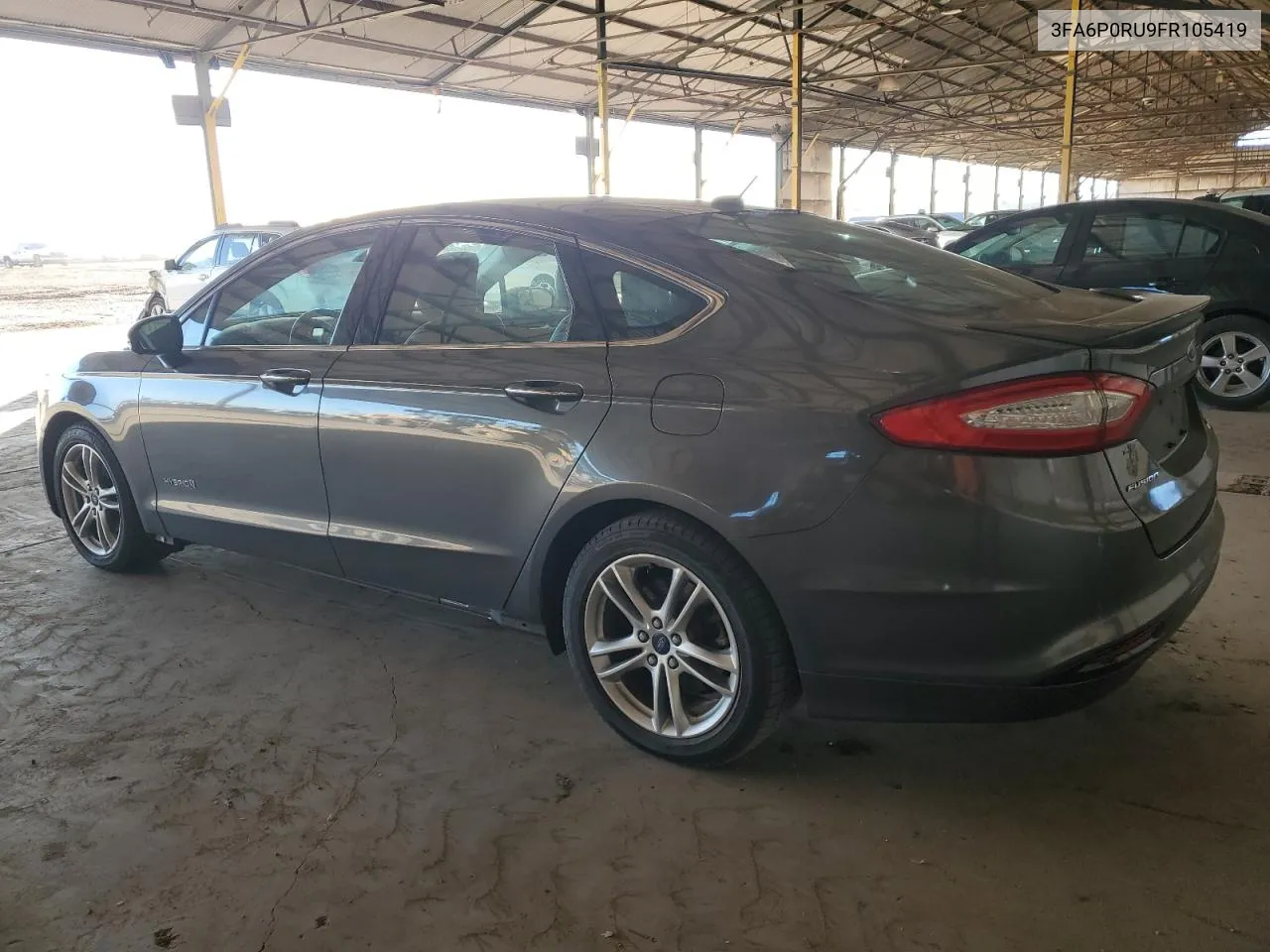 2015 Ford Fusion Titanium Hev VIN: 3FA6P0RU9FR105419 Lot: 81404044