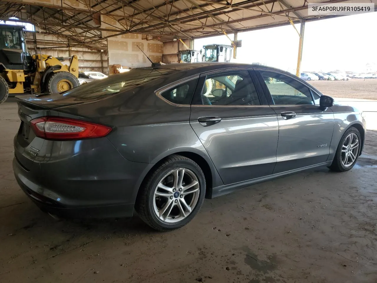 2015 Ford Fusion Titanium Hev VIN: 3FA6P0RU9FR105419 Lot: 81404044