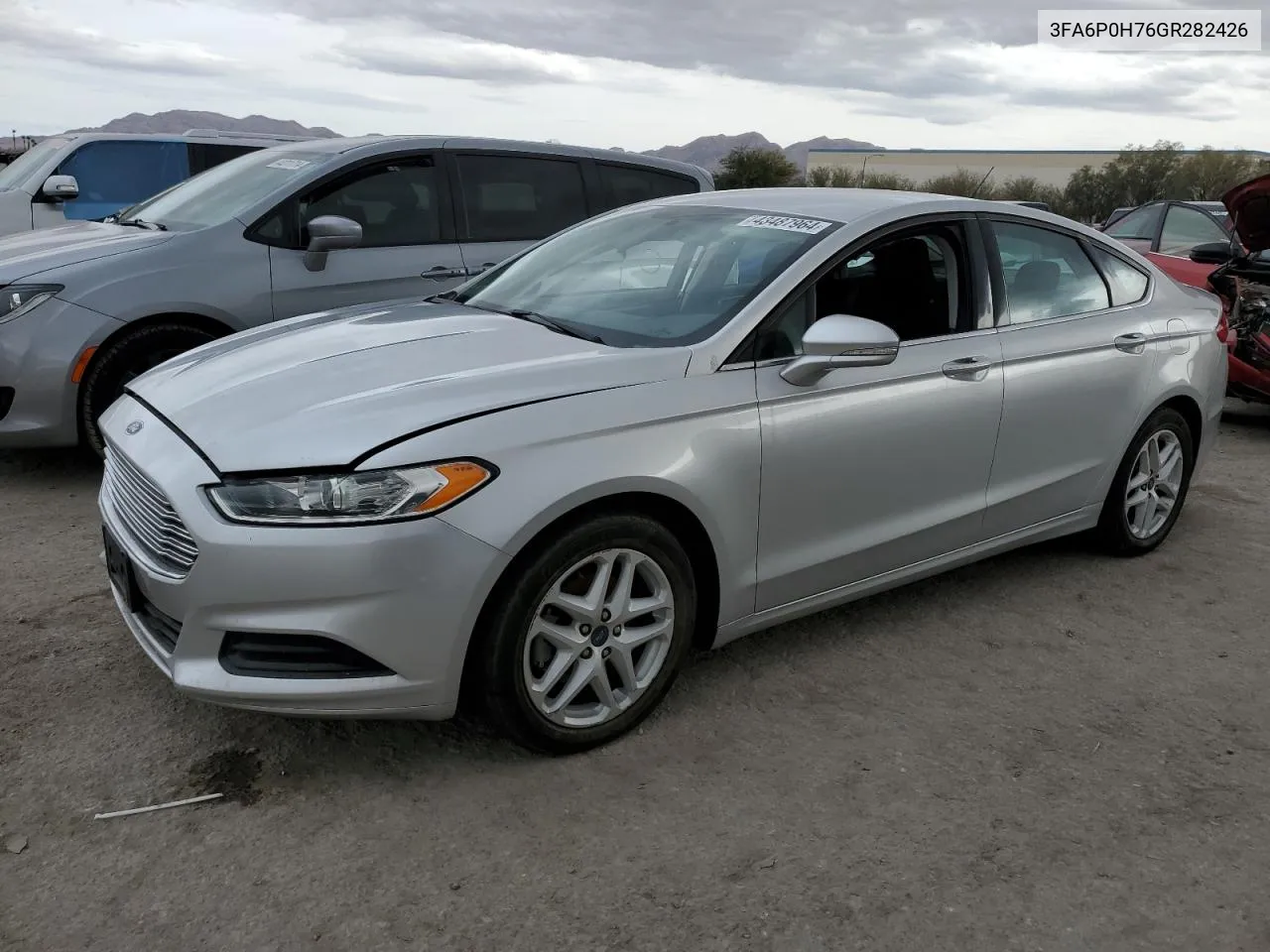 2016 Ford Fusion Se VIN: 3FA6P0H76GR282426 Lot: 43487964