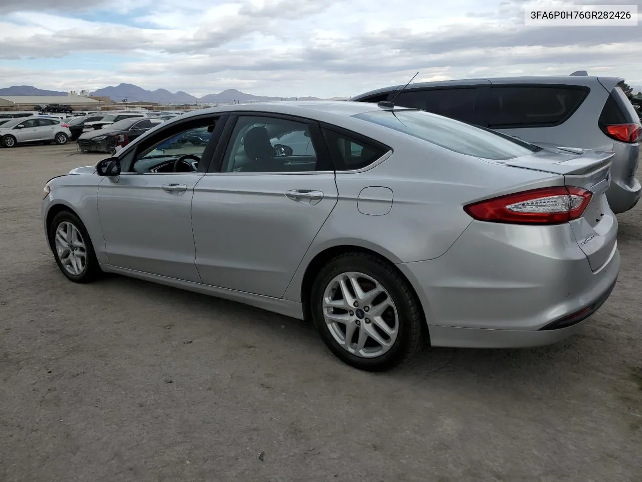 2016 Ford Fusion Se VIN: 3FA6P0H76GR282426 Lot: 43487964