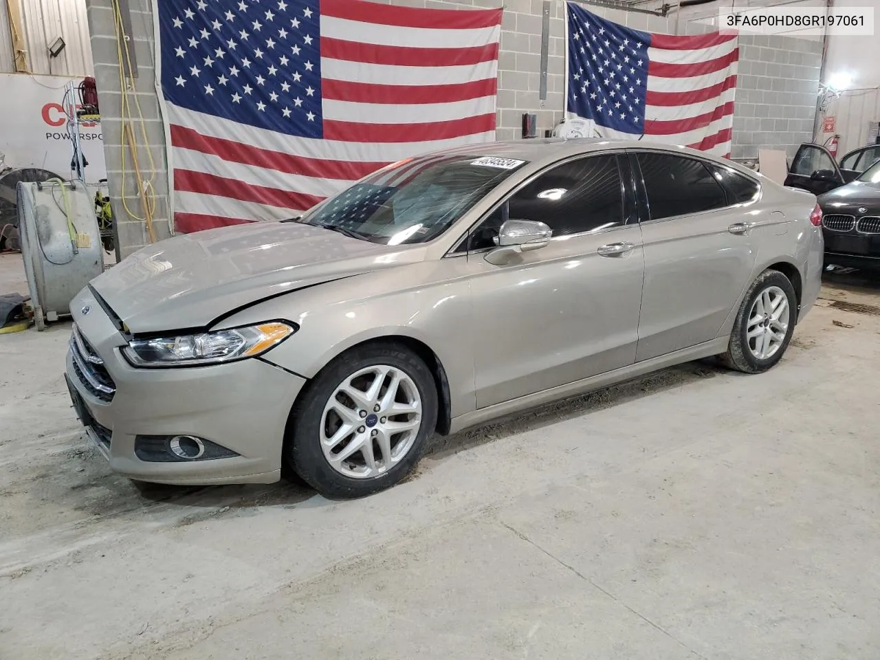 2016 Ford Fusion Se VIN: 3FA6P0HD8GR197061 Lot: 46345524