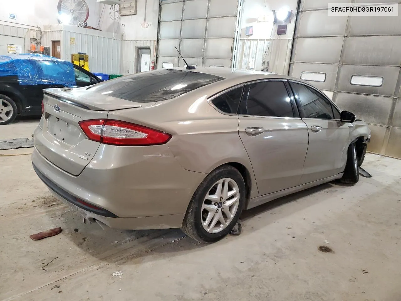 2016 Ford Fusion Se VIN: 3FA6P0HD8GR197061 Lot: 46345524