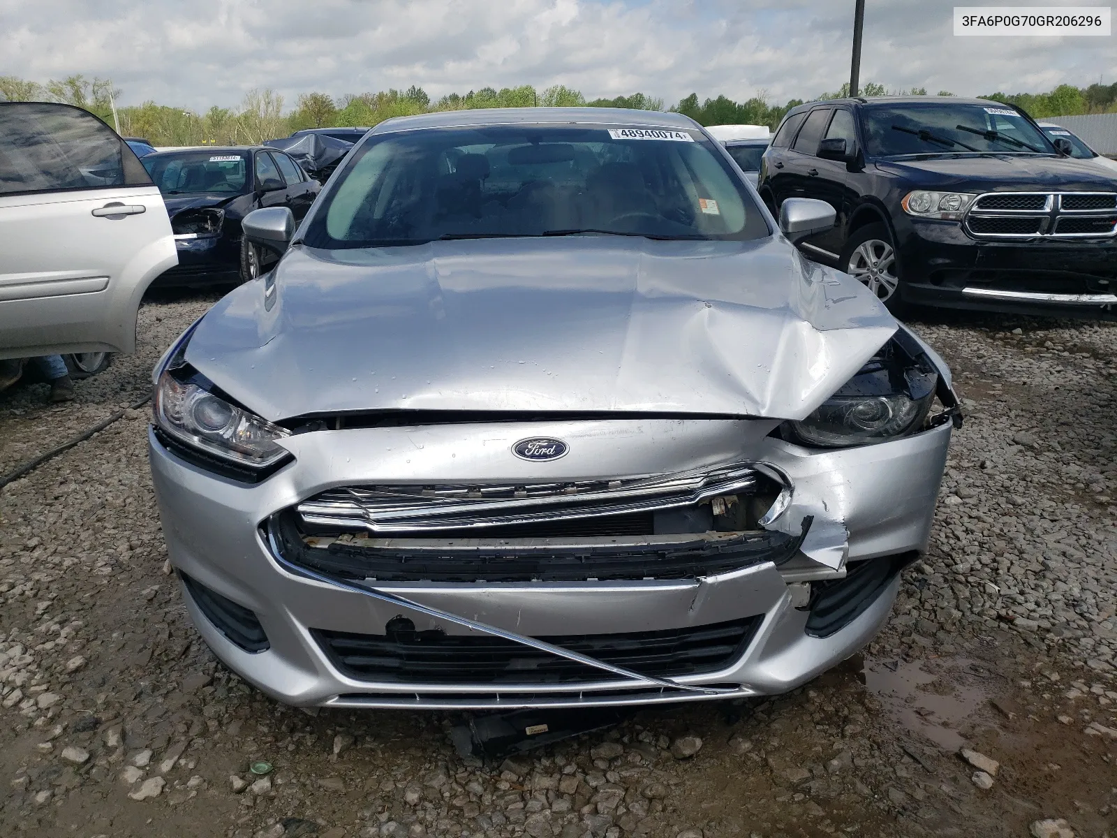 3FA6P0G70GR206296 2016 Ford Fusion S