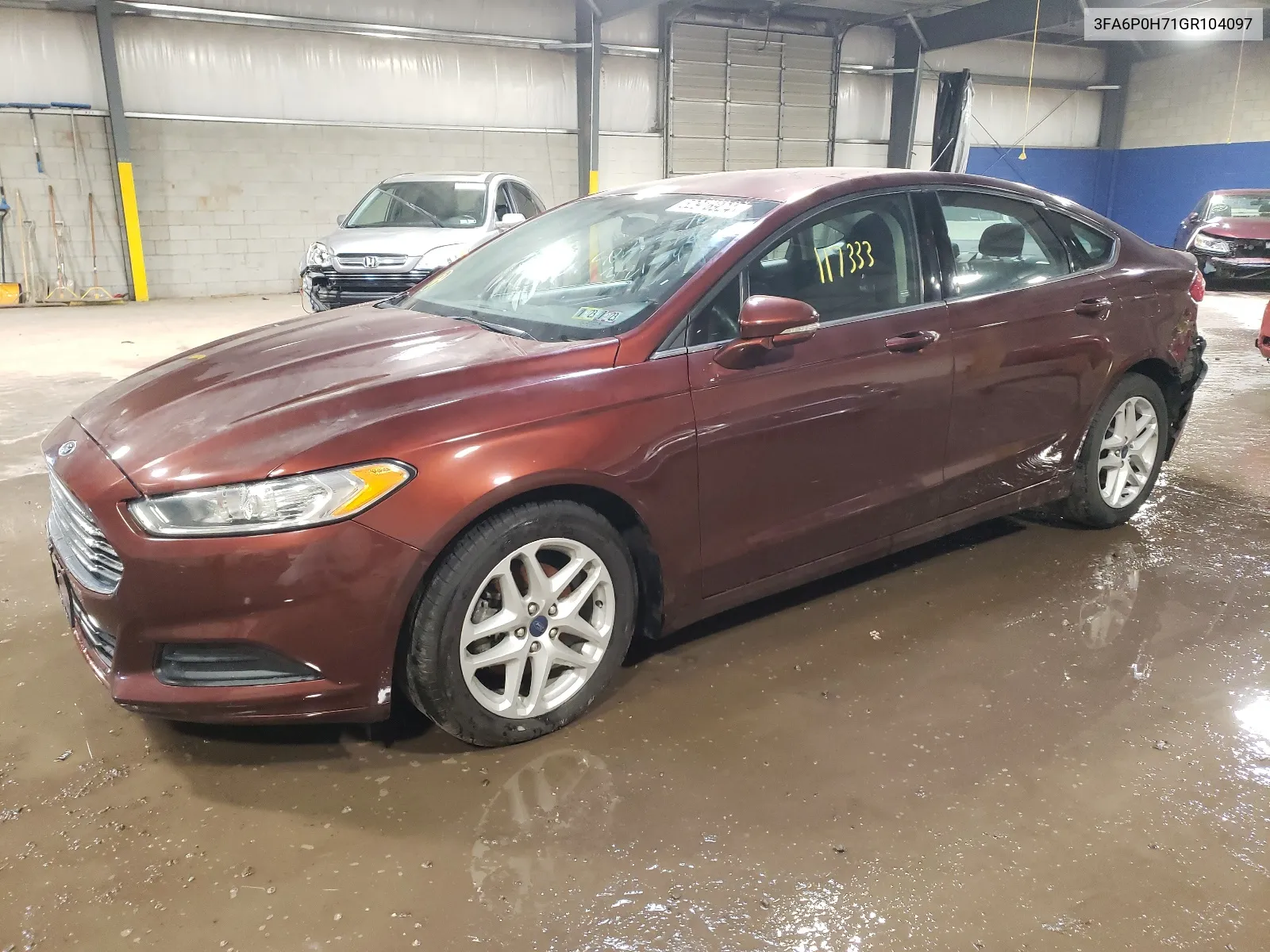 3FA6P0H71GR104097 2016 Ford Fusion Se