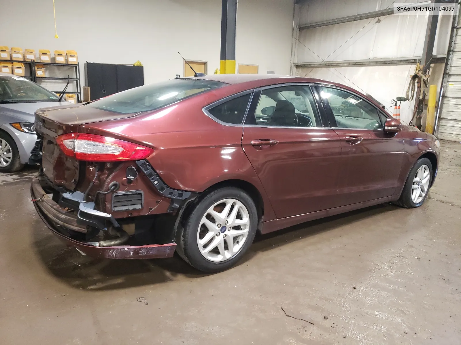 2016 Ford Fusion Se VIN: 3FA6P0H71GR104097 Lot: 52916924