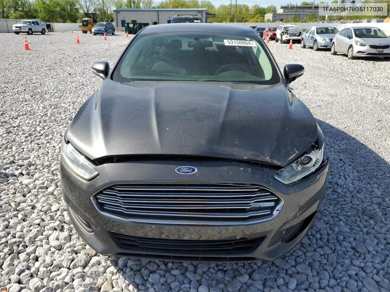 2016 Ford Fusion Se VIN: 1FA6P0H78G5117030 Lot: 53150804