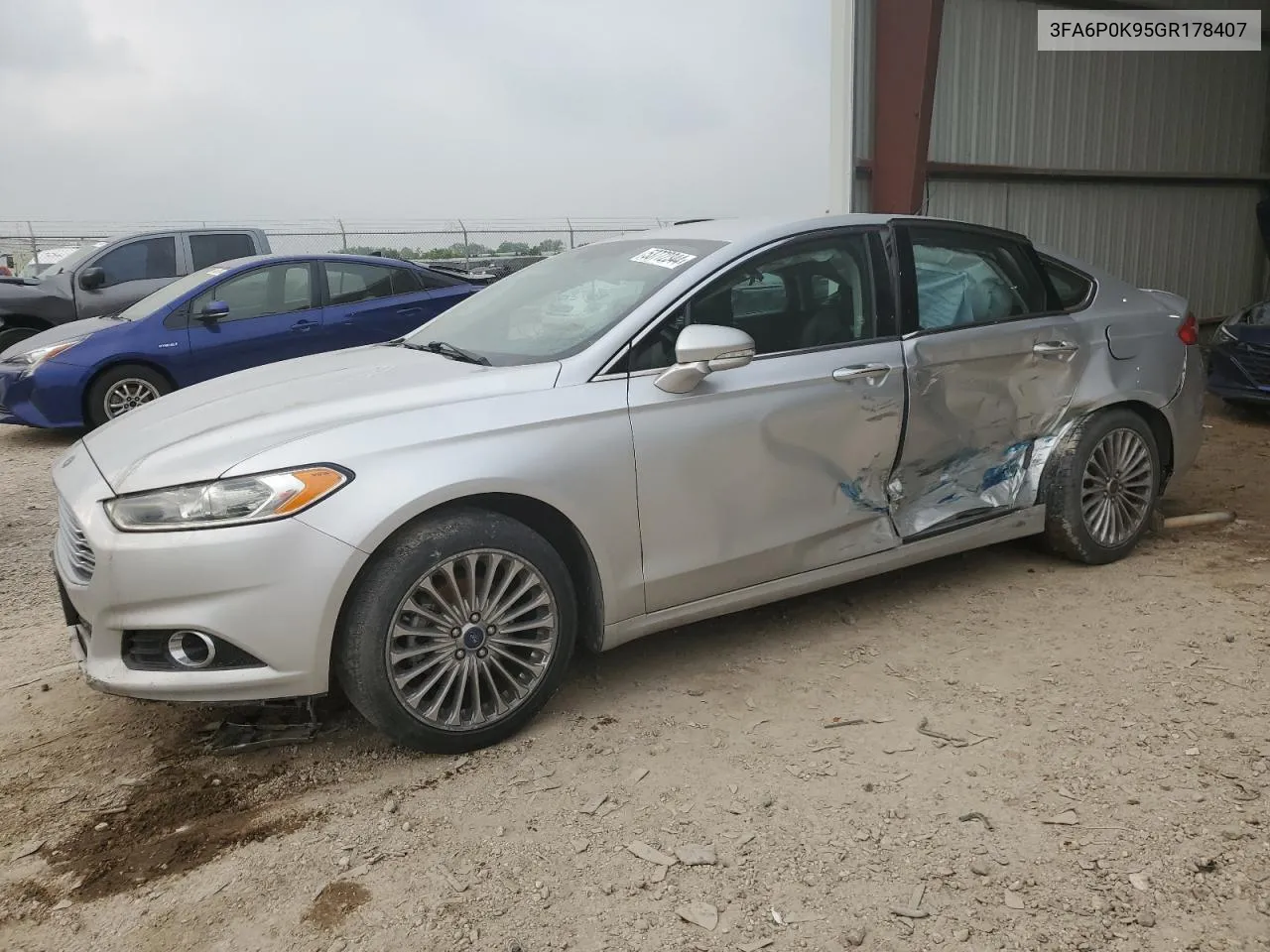 3FA6P0K95GR178407 2016 Ford Fusion Titanium