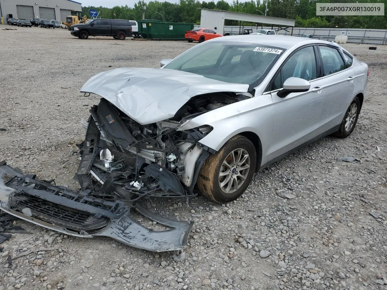 3FA6P0G7XGR130019 2016 Ford Fusion S