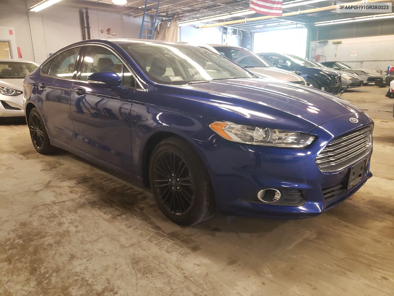 2016 Ford Fusion Se VIN: 3FA6P0H91GR380023 Lot: 54634144