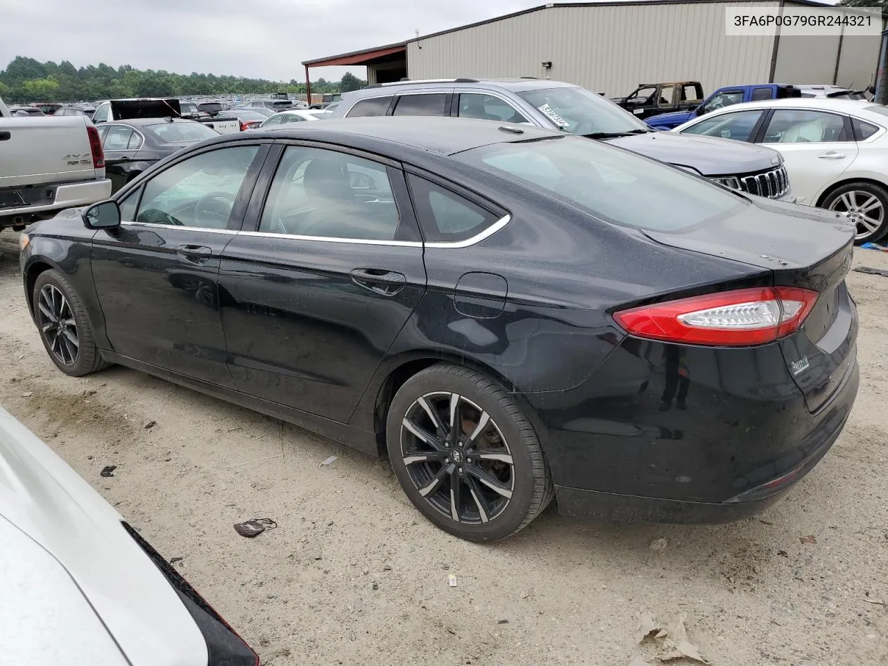 2016 Ford Fusion S VIN: 3FA6P0G79GR244321 Lot: 57385764