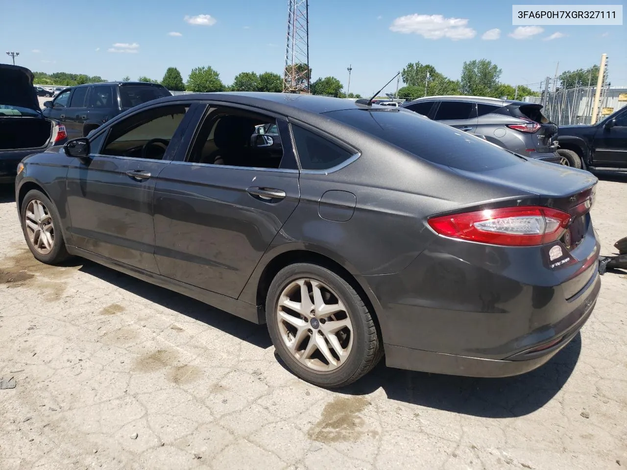 2016 Ford Fusion Se VIN: 3FA6P0H7XGR327111 Lot: 58028914