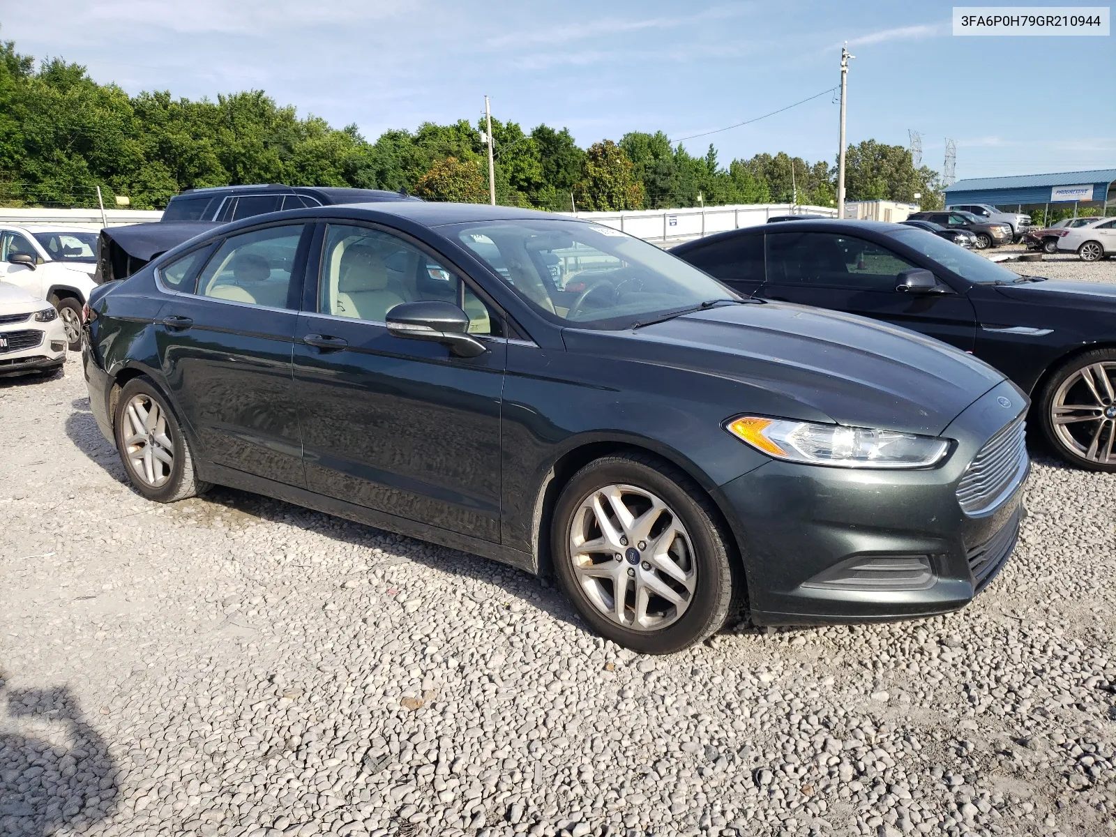 2016 Ford Fusion Se VIN: 3FA6P0H79GR210944 Lot: 58164764