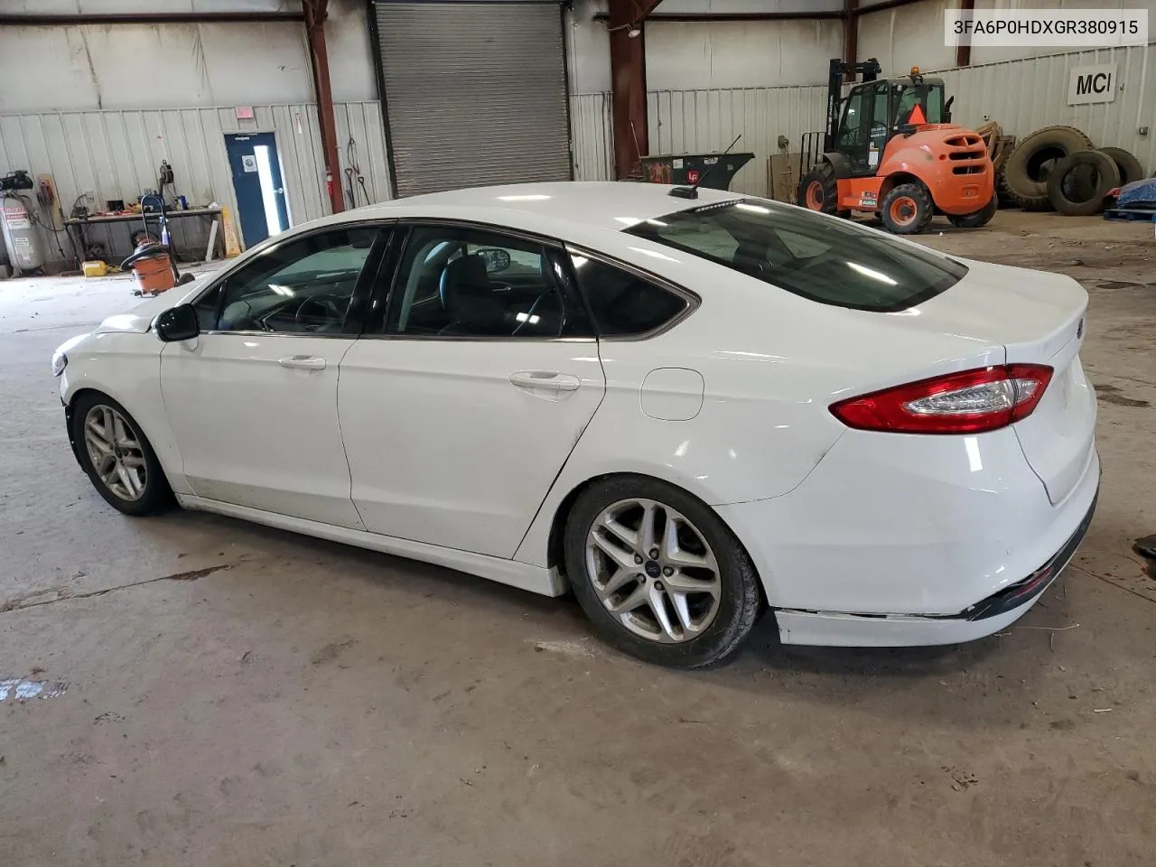 3FA6P0HDXGR380915 2016 Ford Fusion Se