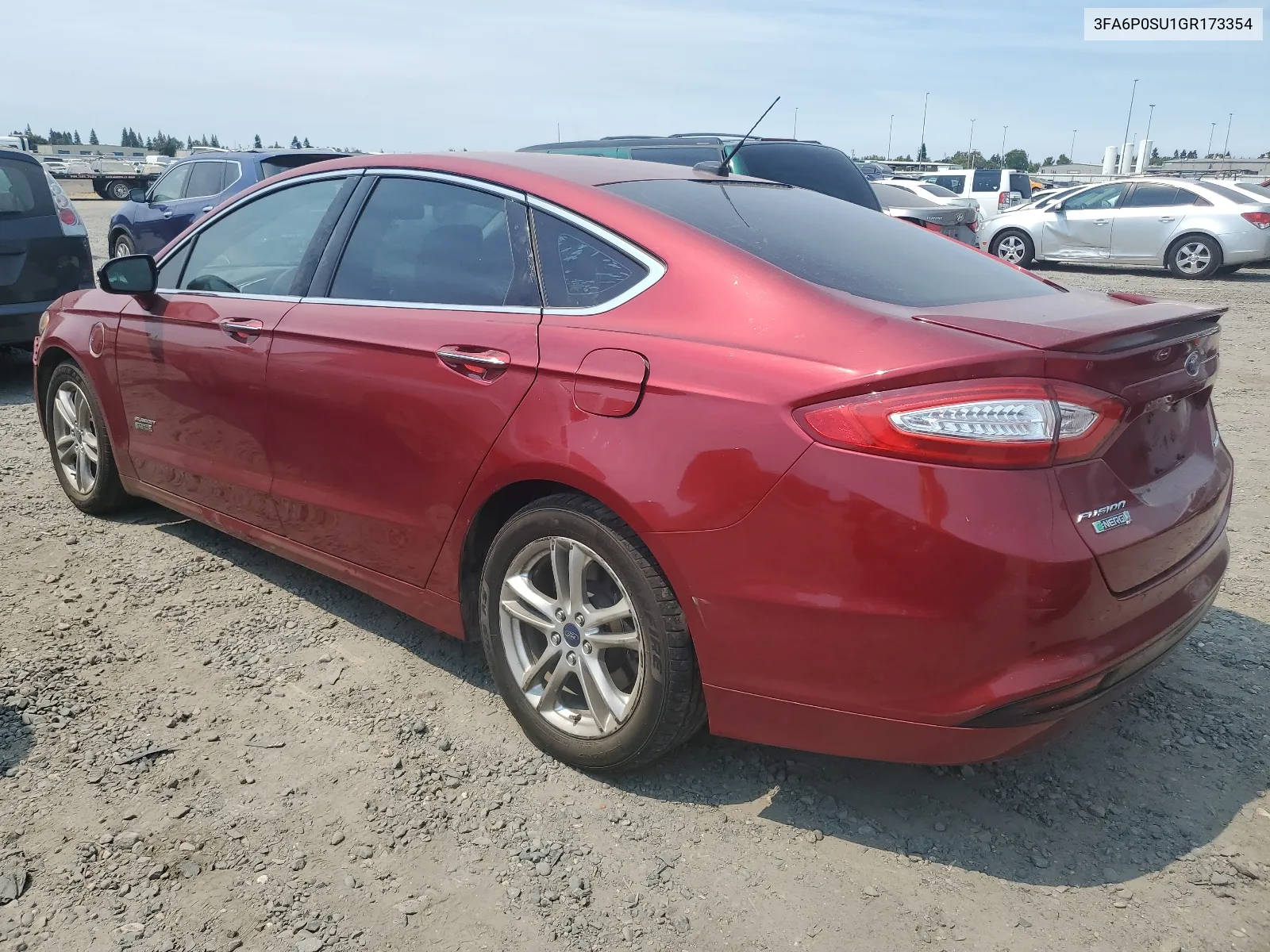 3FA6P0SU1GR173354 2016 Ford Fusion Titanium Phev