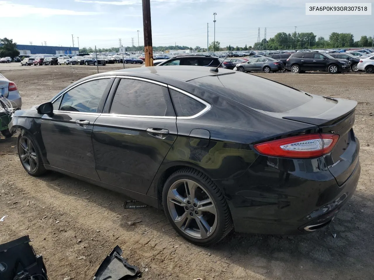 3FA6P0K93GR307518 2016 Ford Fusion Titanium