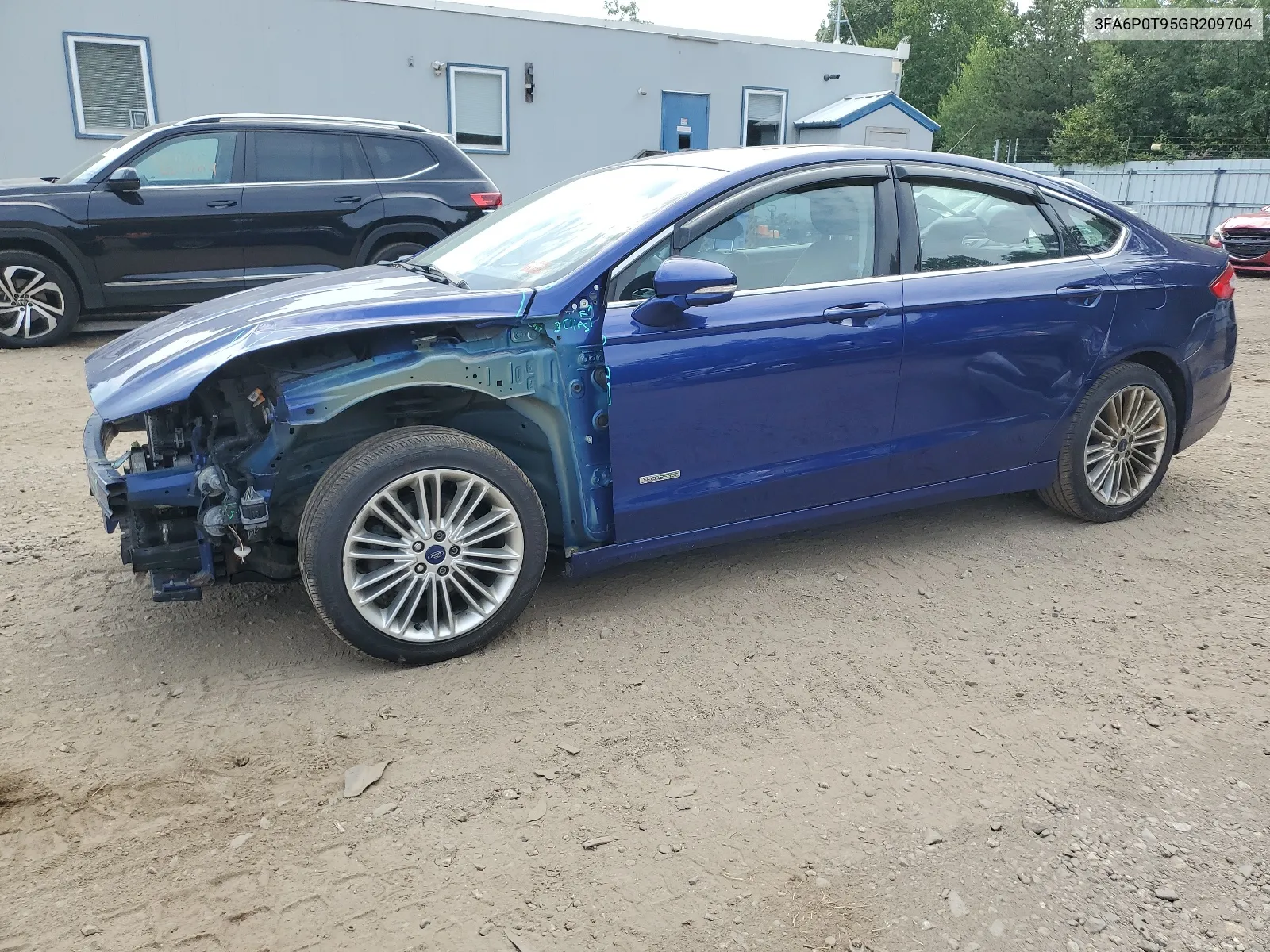 2016 Ford Fusion Se VIN: 3FA6P0T95GR209704 Lot: 59931744