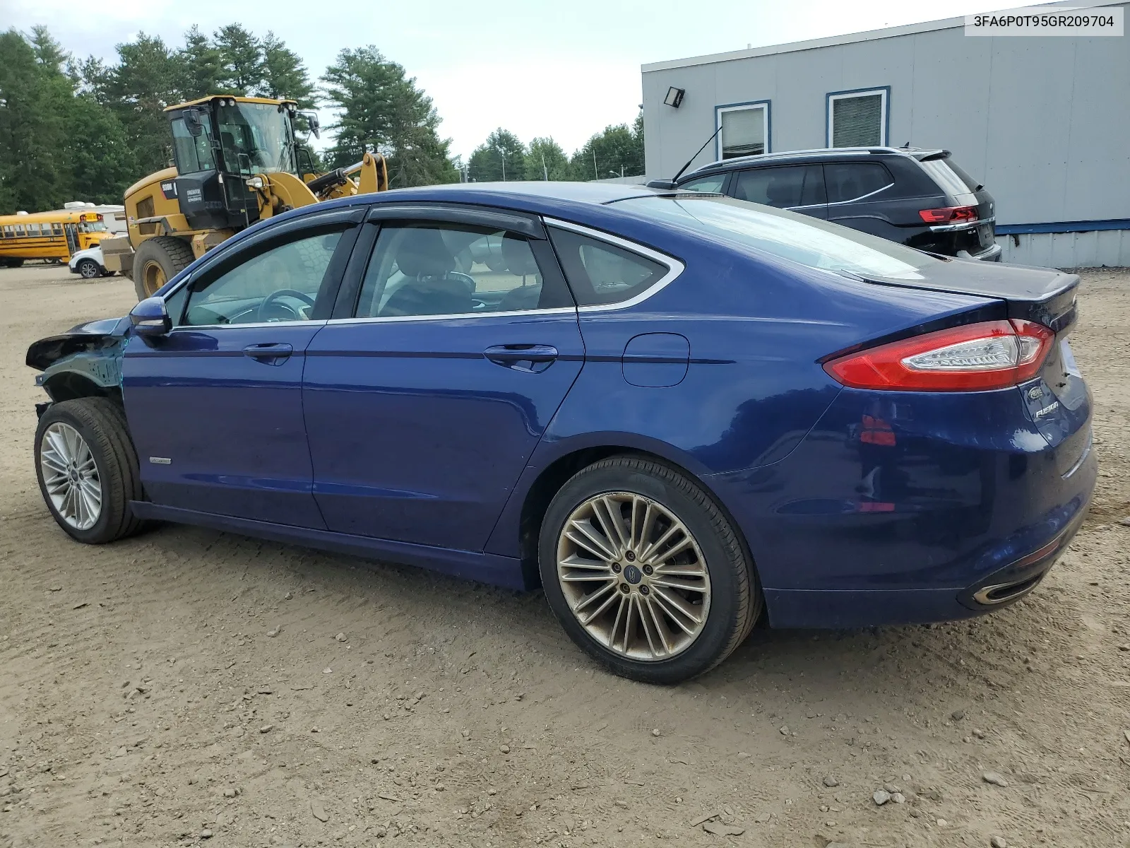 2016 Ford Fusion Se VIN: 3FA6P0T95GR209704 Lot: 59931744