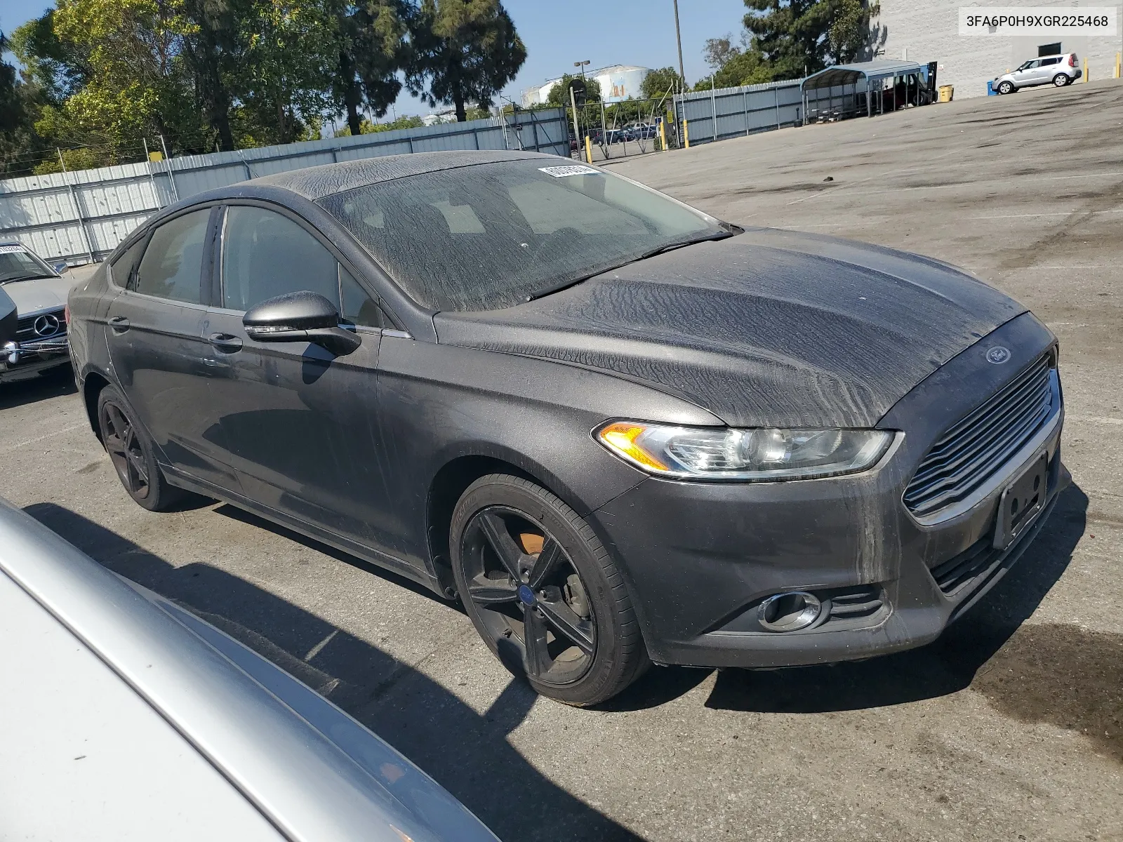 2016 Ford Fusion Se VIN: 3FA6P0H9XGR225468 Lot: 60076314