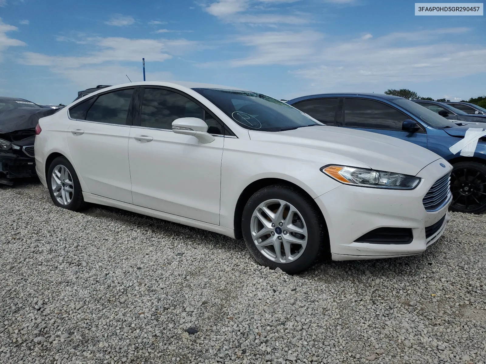 2016 Ford Fusion Se VIN: 3FA6P0HD5GR290457 Lot: 60208064