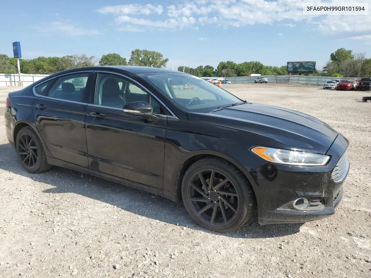 2016 Ford Fusion Se VIN: 3FA6P0H99GR101594 Lot: 60832604