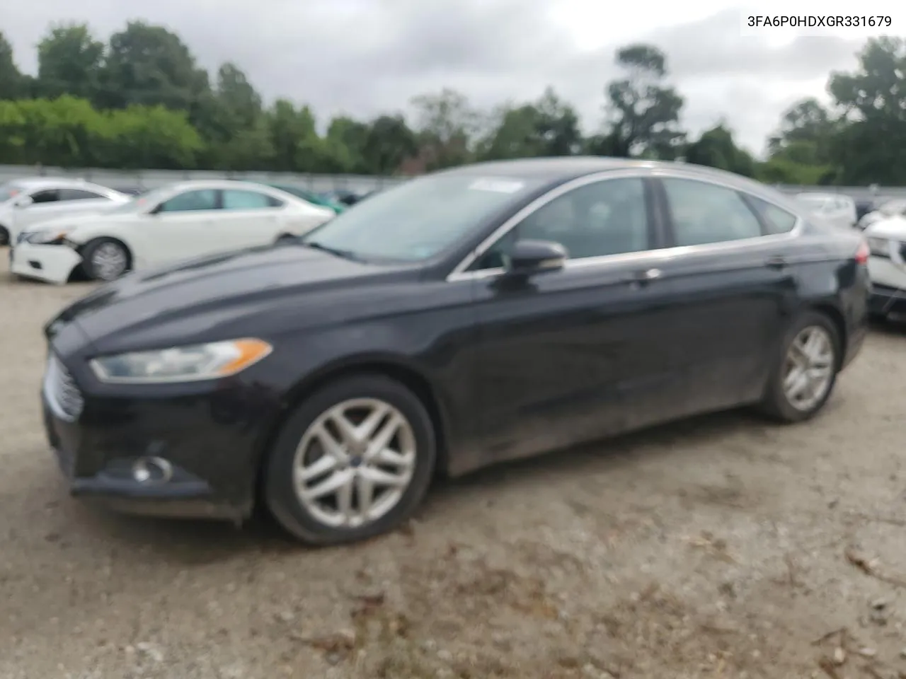 2016 Ford Fusion Se VIN: 3FA6P0HDXGR331679 Lot: 60962414