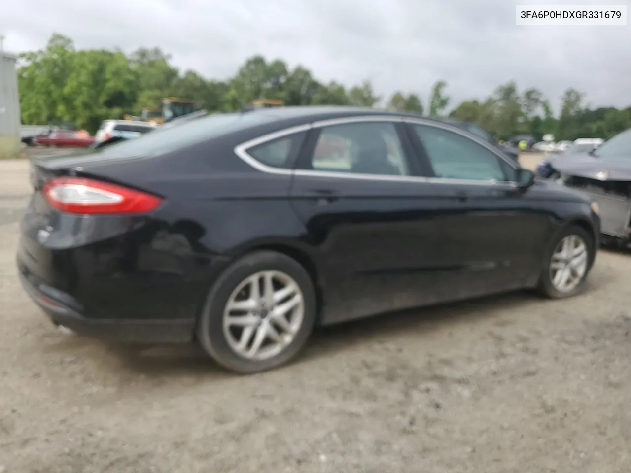 2016 Ford Fusion Se VIN: 3FA6P0HDXGR331679 Lot: 60962414