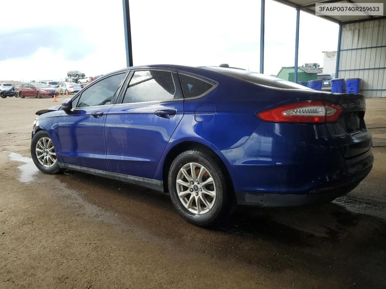 3FA6P0G74GR259633 2016 Ford Fusion S