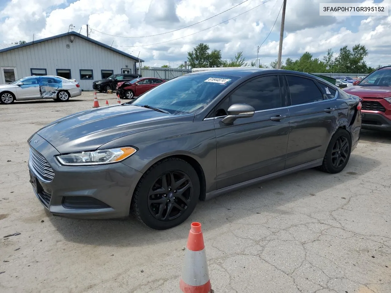 2016 Ford Fusion Se VIN: 3FA6P0H71GR395152 Lot: 61844874