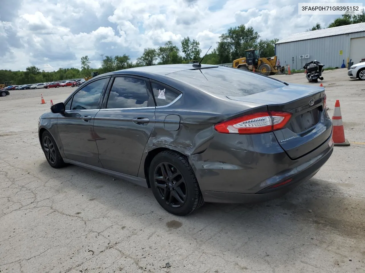 2016 Ford Fusion Se VIN: 3FA6P0H71GR395152 Lot: 61844874