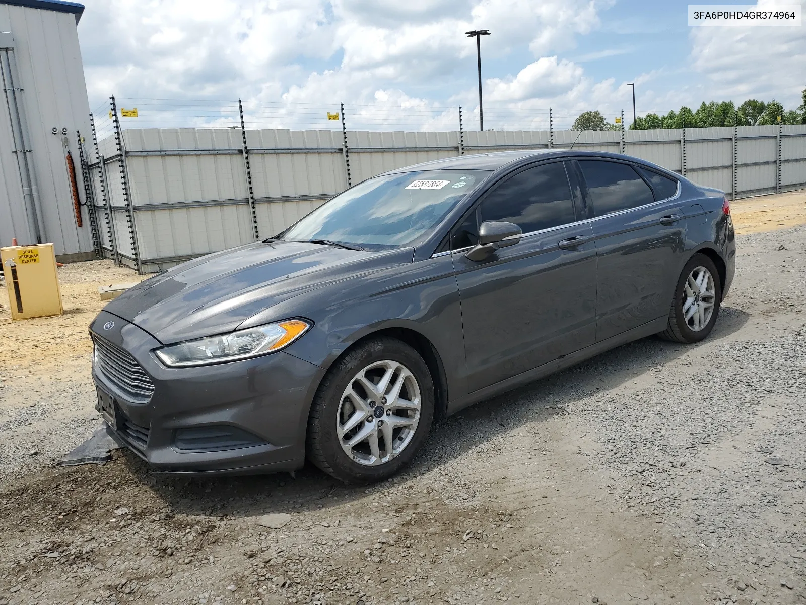 3FA6P0HD4GR374964 2016 Ford Fusion Se