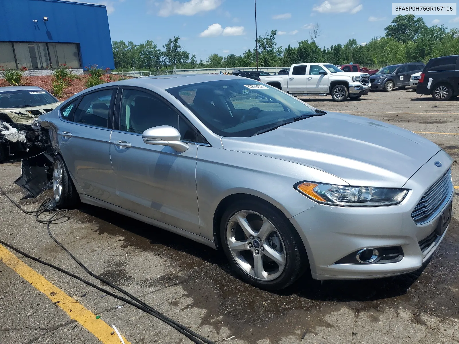 2016 Ford Fusion Se VIN: 3FA6P0H75GR167106 Lot: 62849424