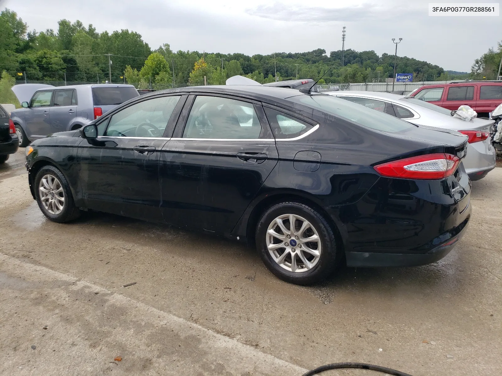 2016 Ford Fusion S VIN: 3FA6P0G77GR288561 Lot: 63077074