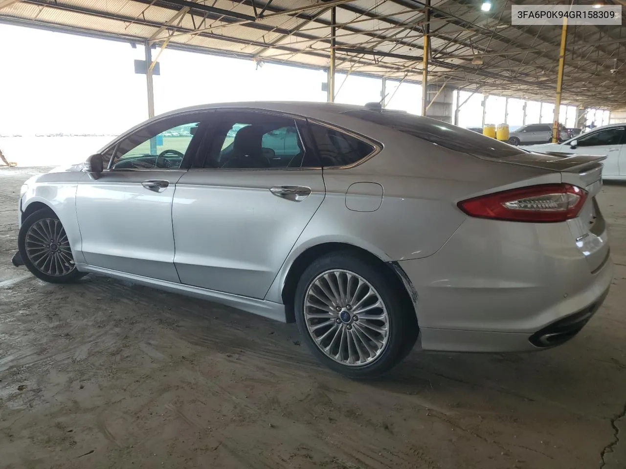 2016 Ford Fusion Titanium VIN: 3FA6P0K94GR158309 Lot: 63104864