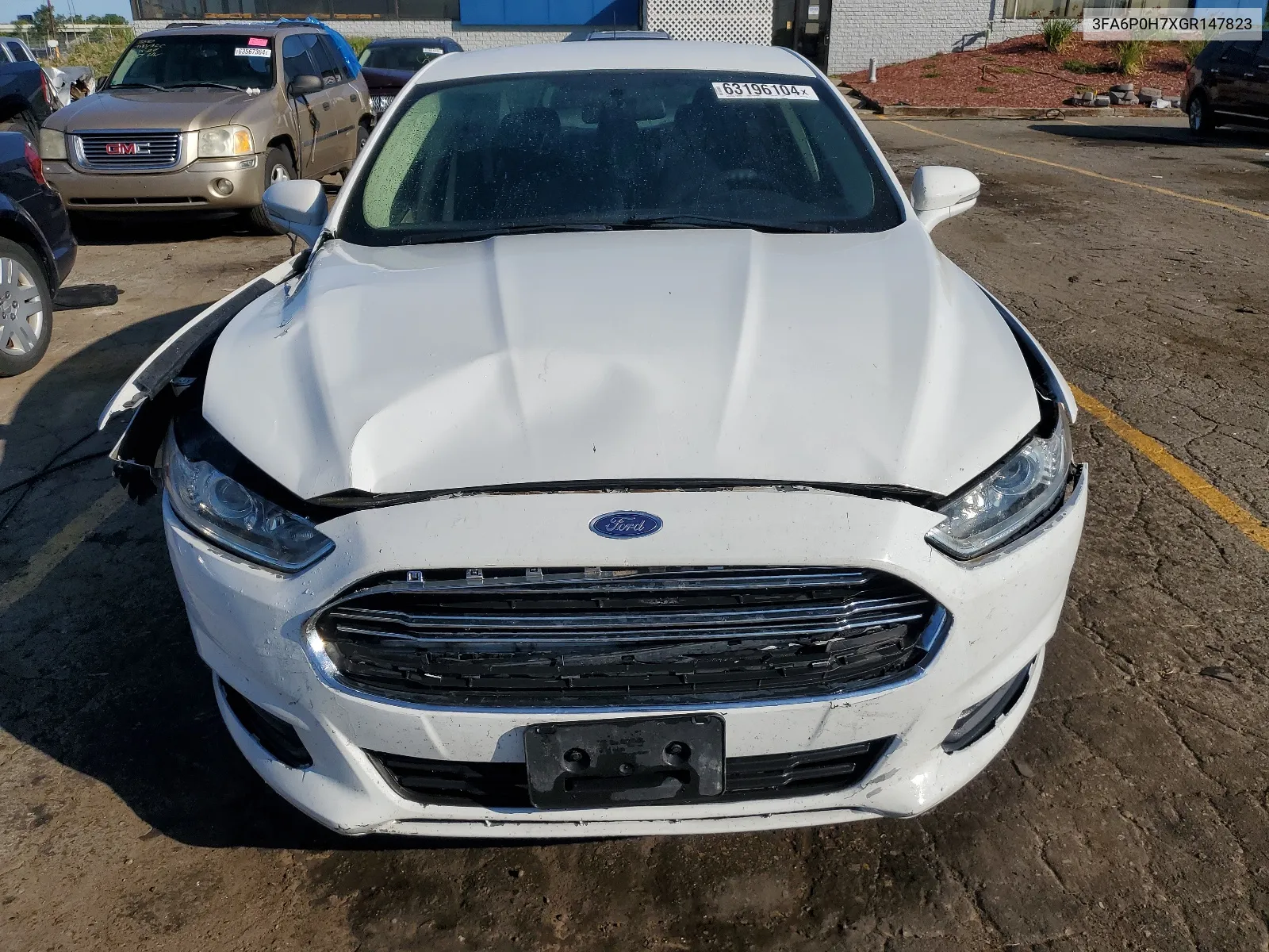 3FA6P0H7XGR147823 2016 Ford Fusion Se